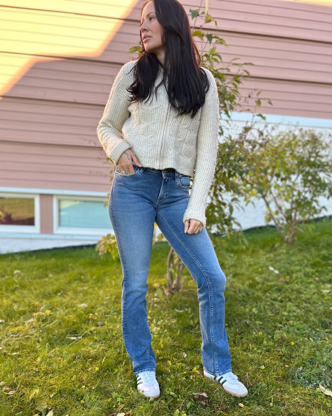 NEW LUZ BOOTCUT MEDIUM BLUE