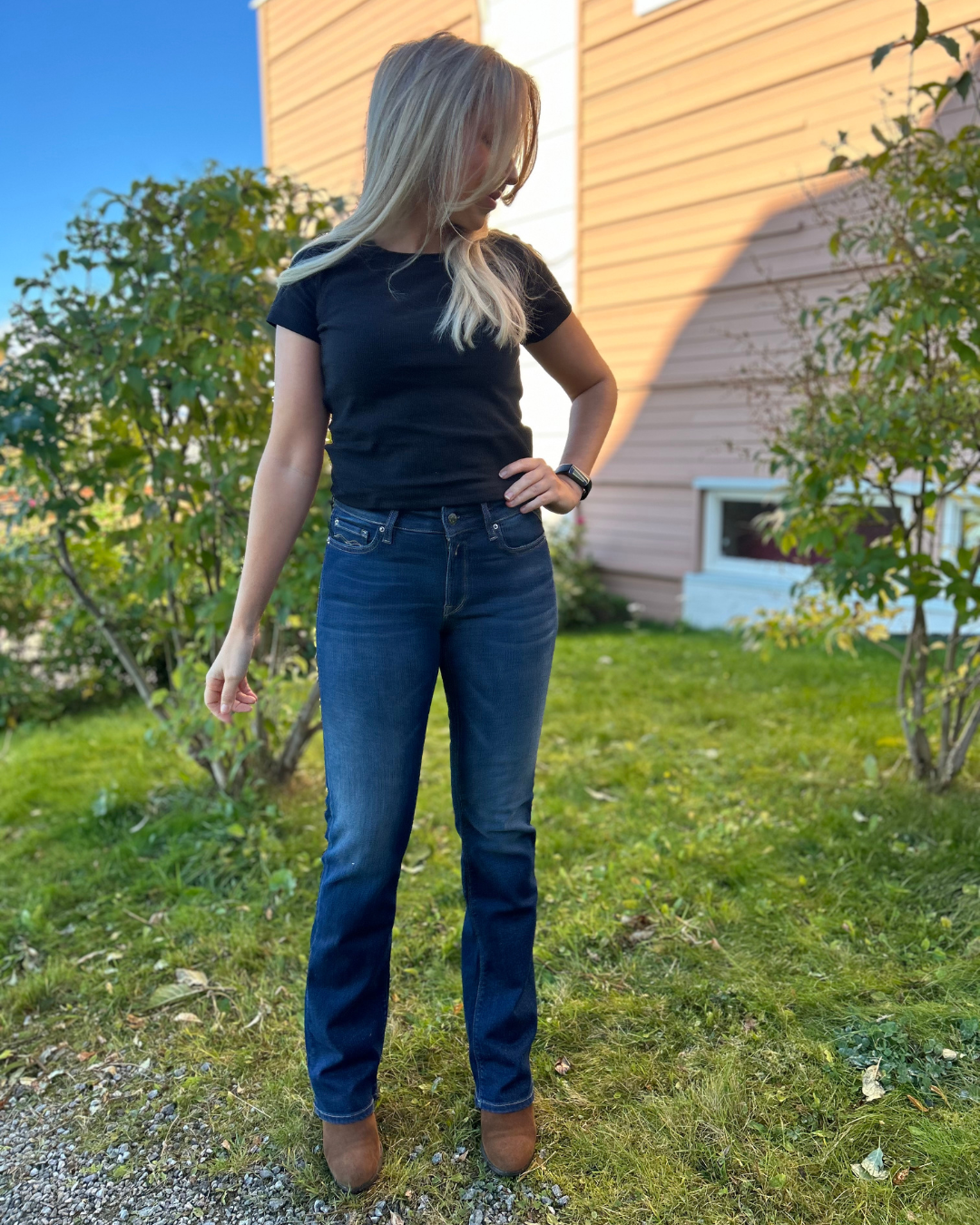 NEW LUZ BOOTCUT DARK BLUE