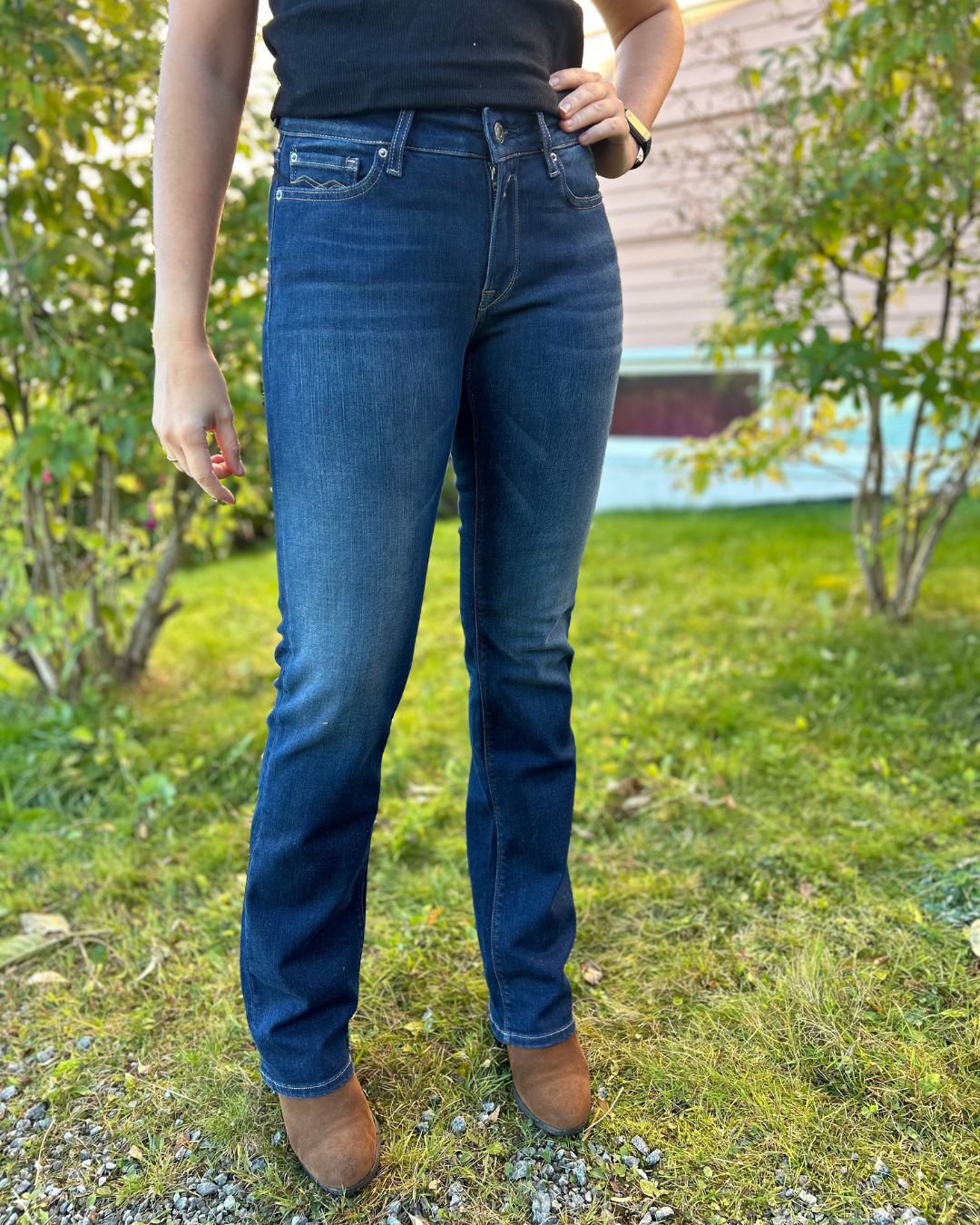 NEW LUZ BOOTCUT DARK BLUE