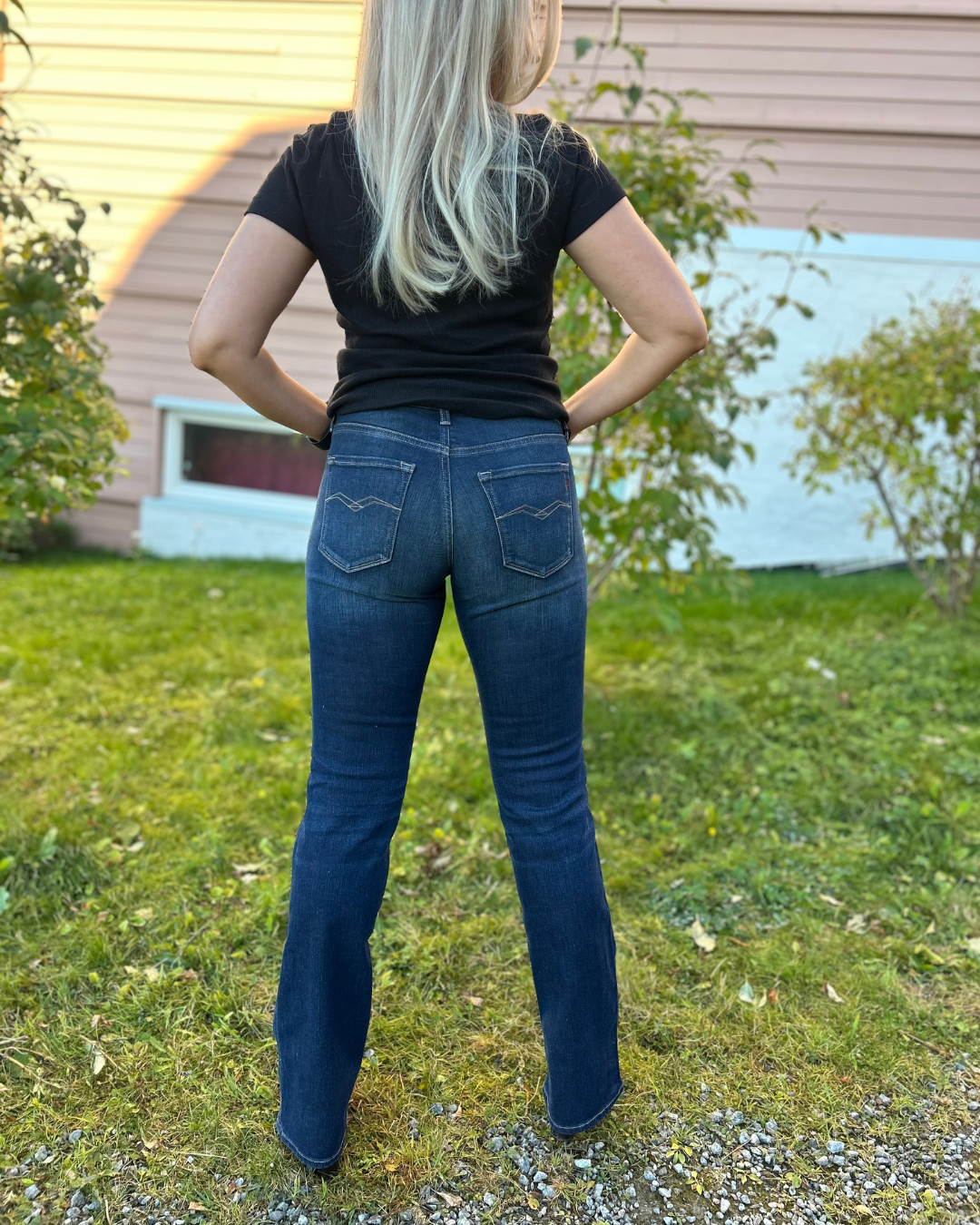NEW LUZ BOOTCUT DARK BLUE