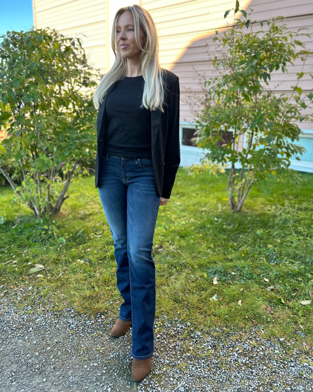 NEW LUZ BOOTCUT DARK BLUE