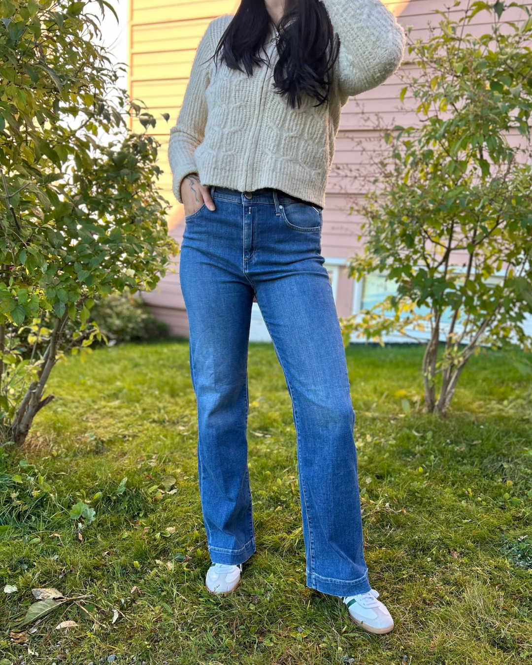MELJA STRAIGHT FIT MEDIUM BLUE