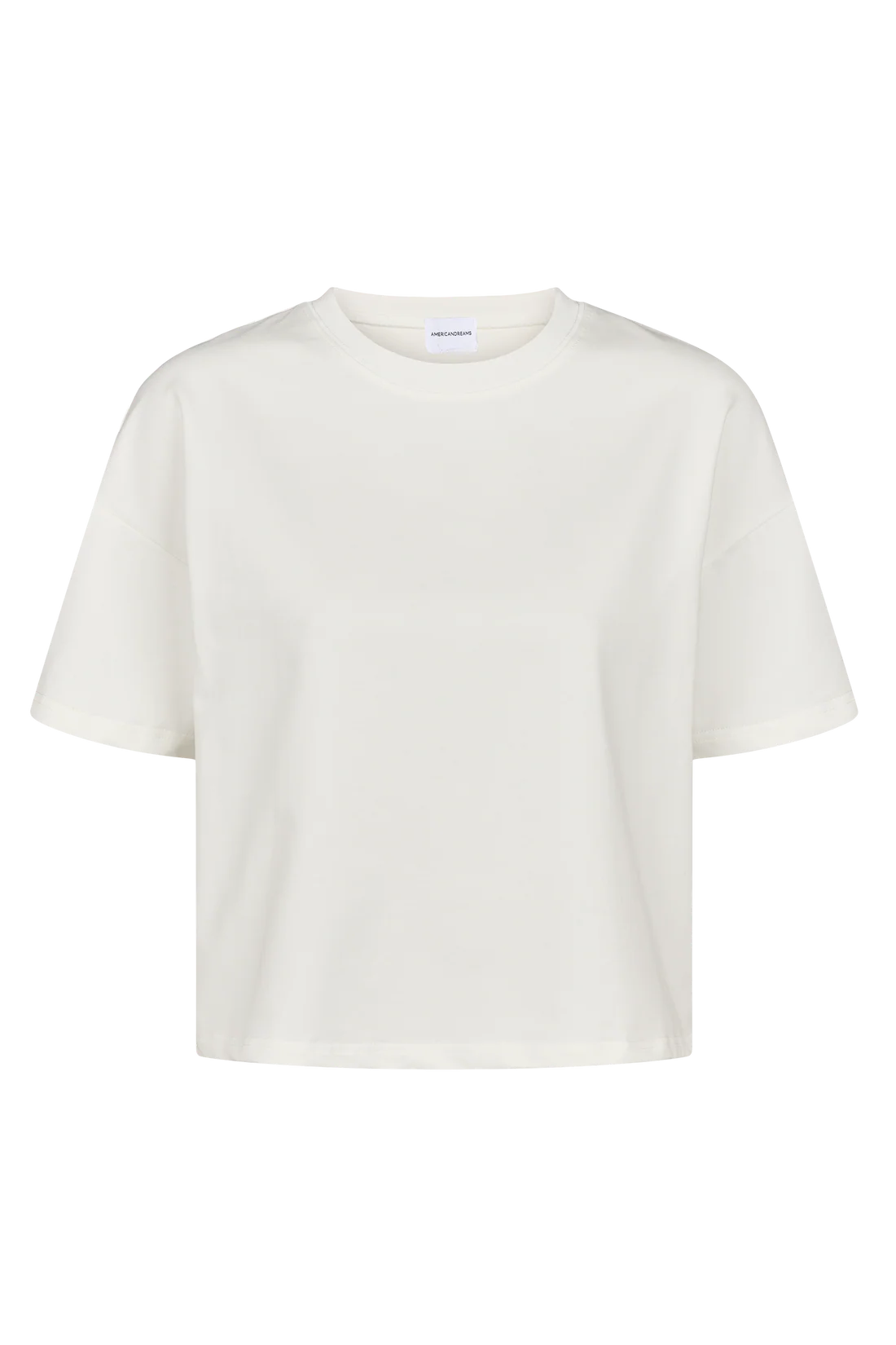 KELLY SHORT BOXY T-SHIRT WHITE