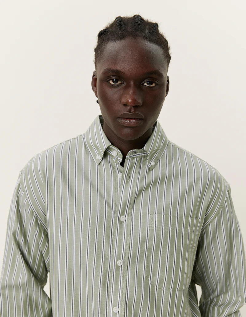 Kolton Herringbone Poplin Shirt