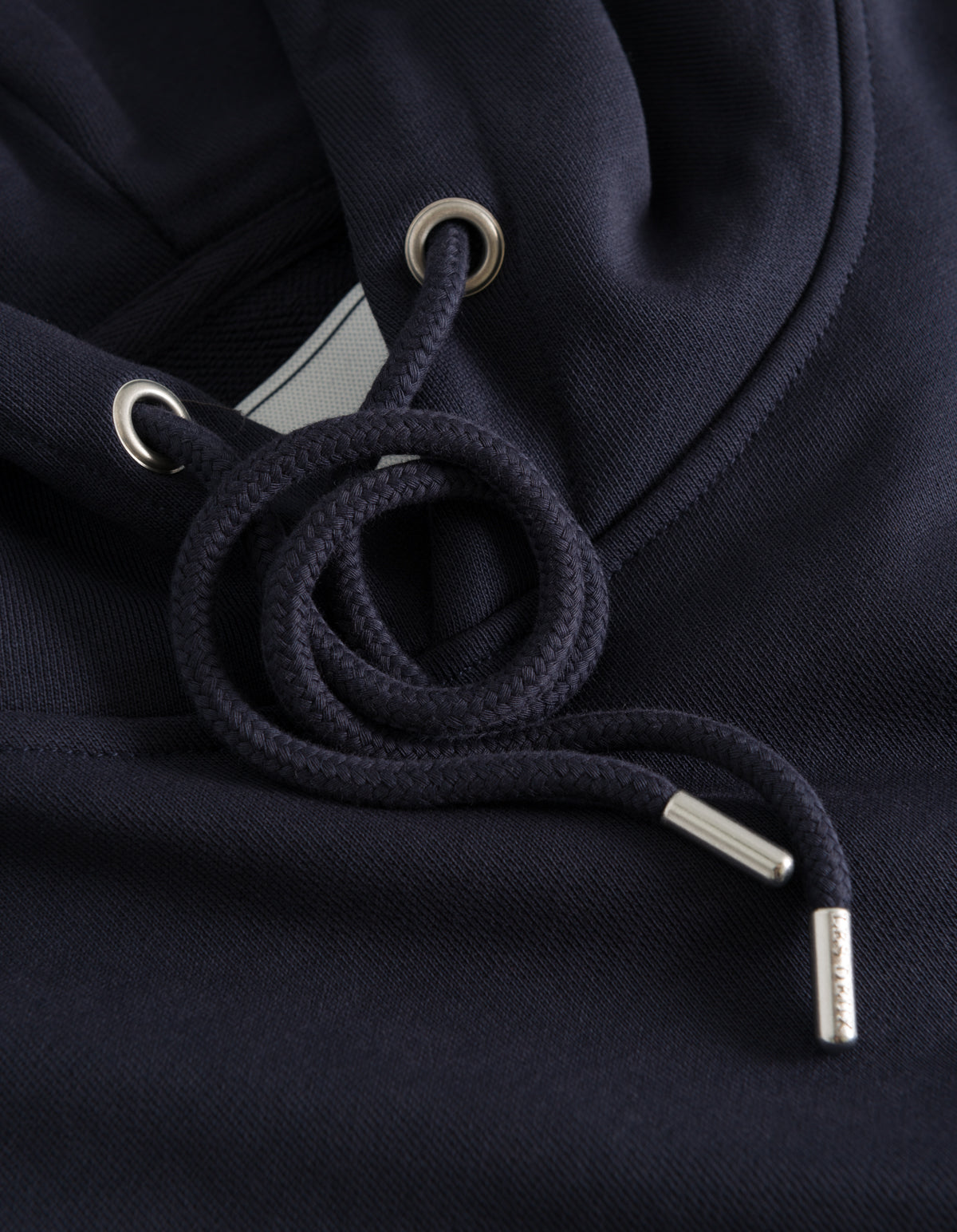 LENS HOODIE DARK NAVY/WHITE