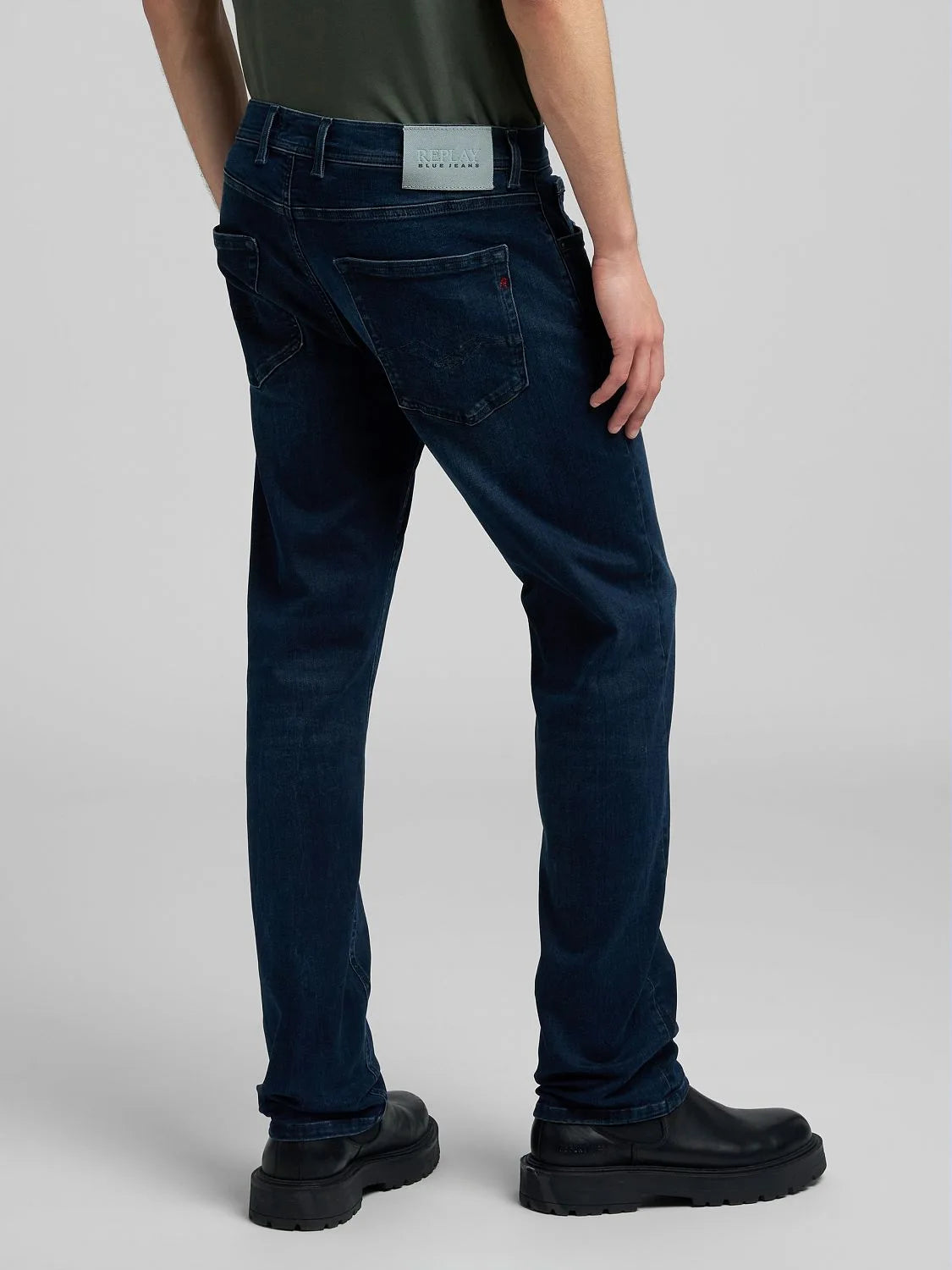 GROVER STRAIGHT-FIT JEANS DARK BLUE