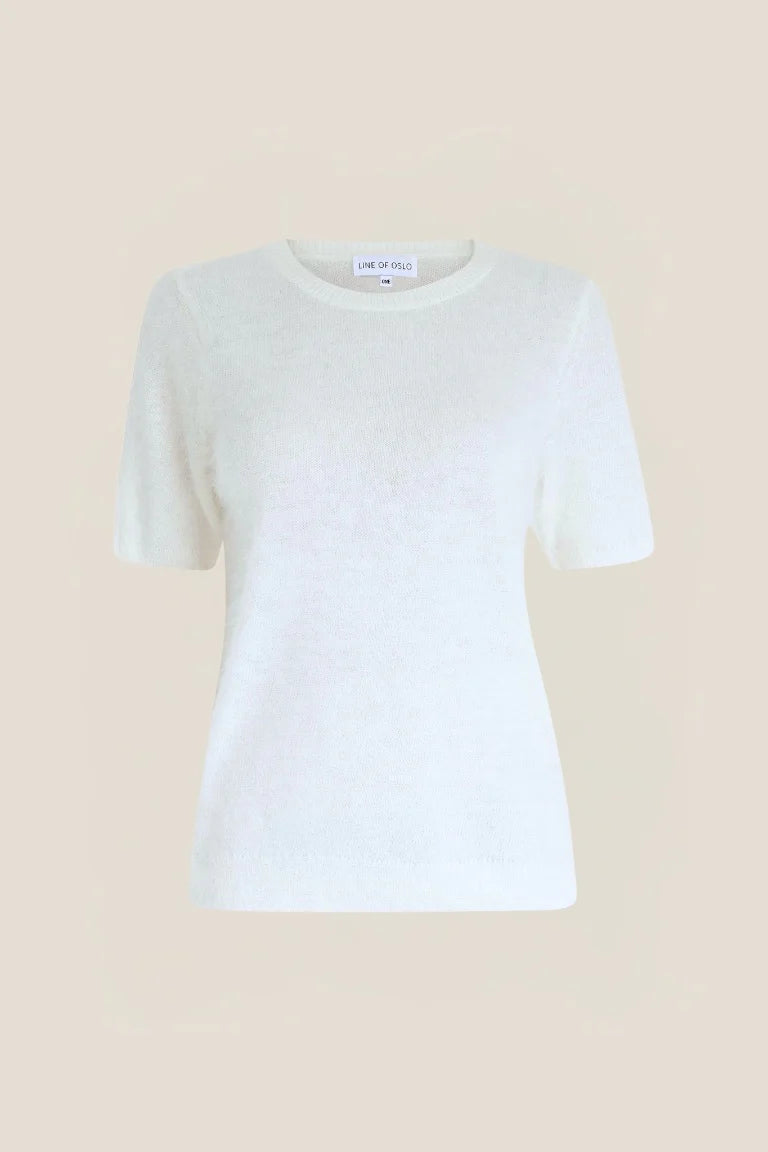 MONROE 24 KNITTED T-SHIRT CREME