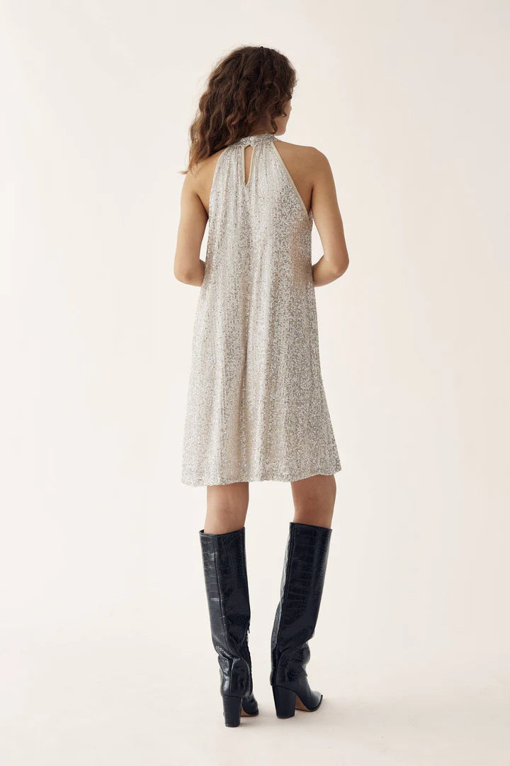 LUVENA DRESS SILVER