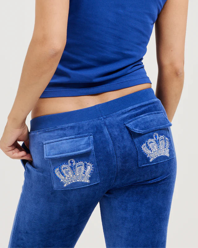 HERITAGE CROWN CAISA LOW RISE PANT BLUE DEPTHS