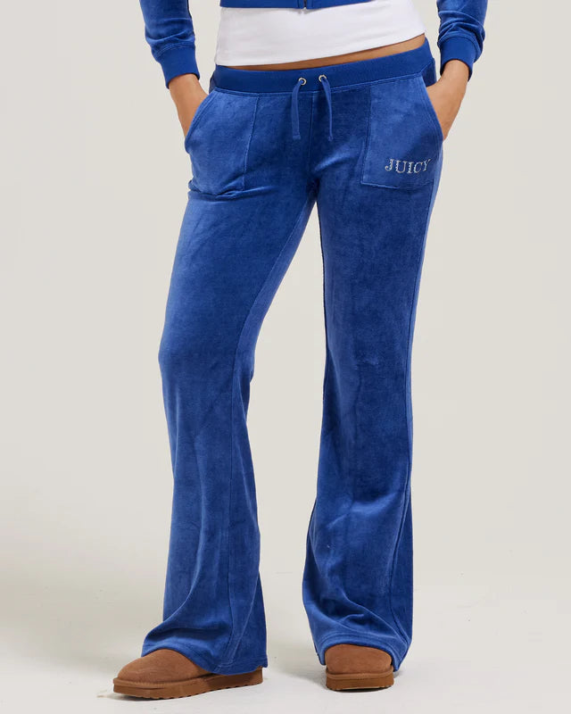 HERITAGE CROWN CAISA LOW RISE PANT BLUE DEPTHS