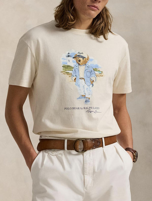 SHORT SLEEVE POLO BEAR T-SHIRT