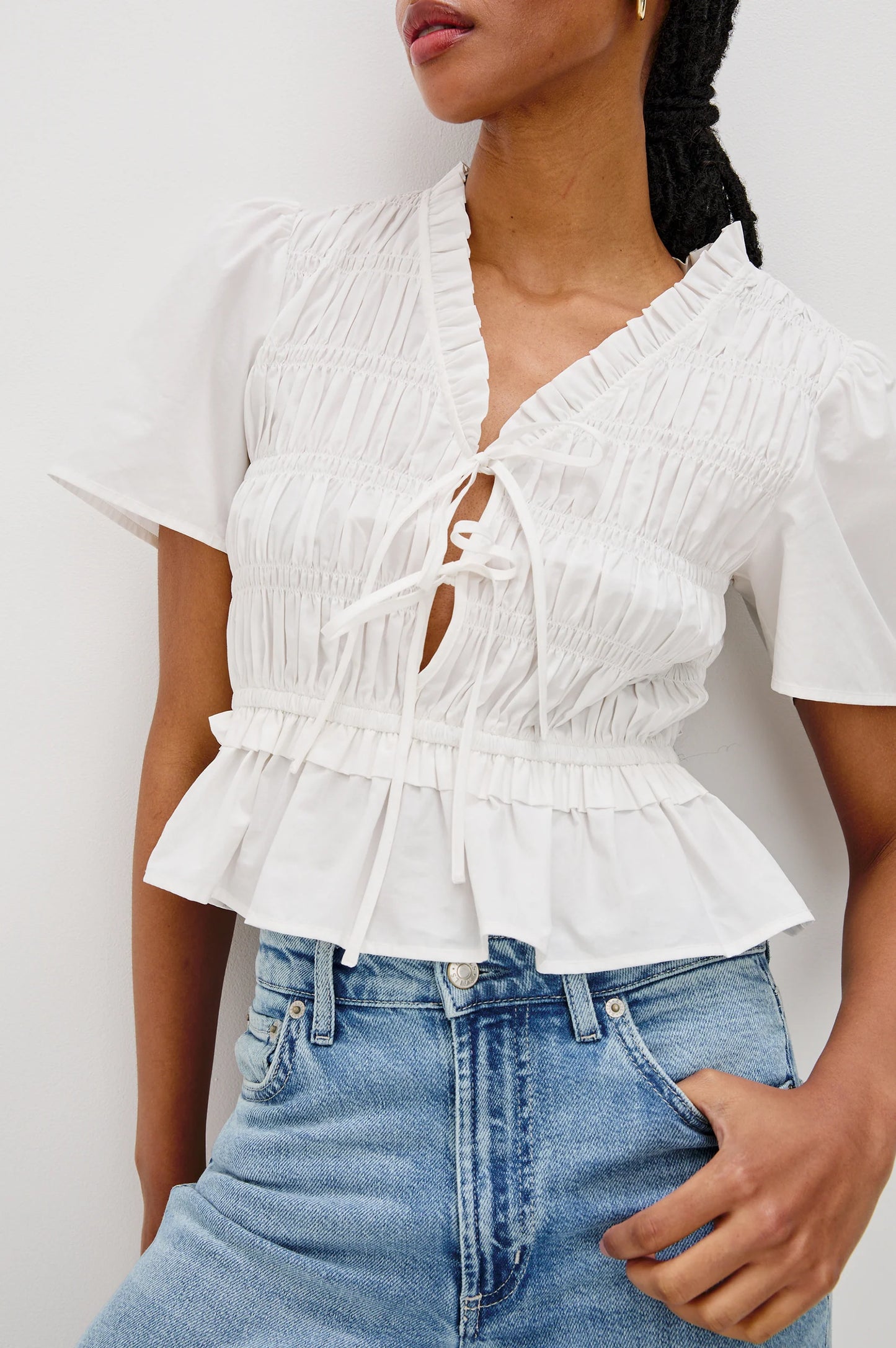 PORTIA TOP WHITE
