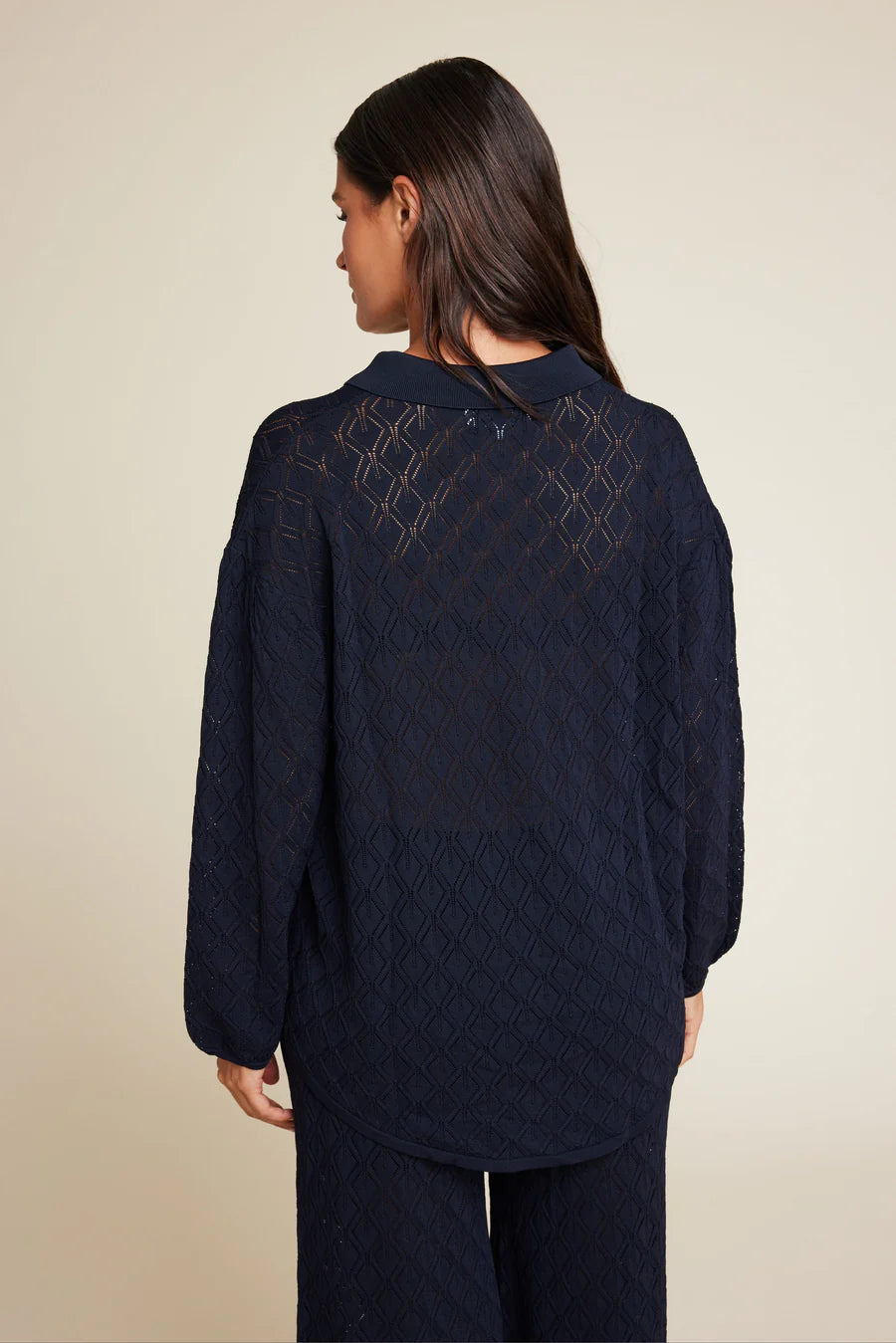 REESE SWEATER BLUE-BLACK