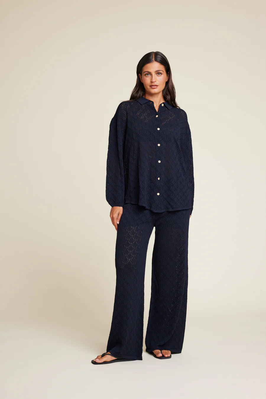 REESE SWEATER BLUE-BLACK