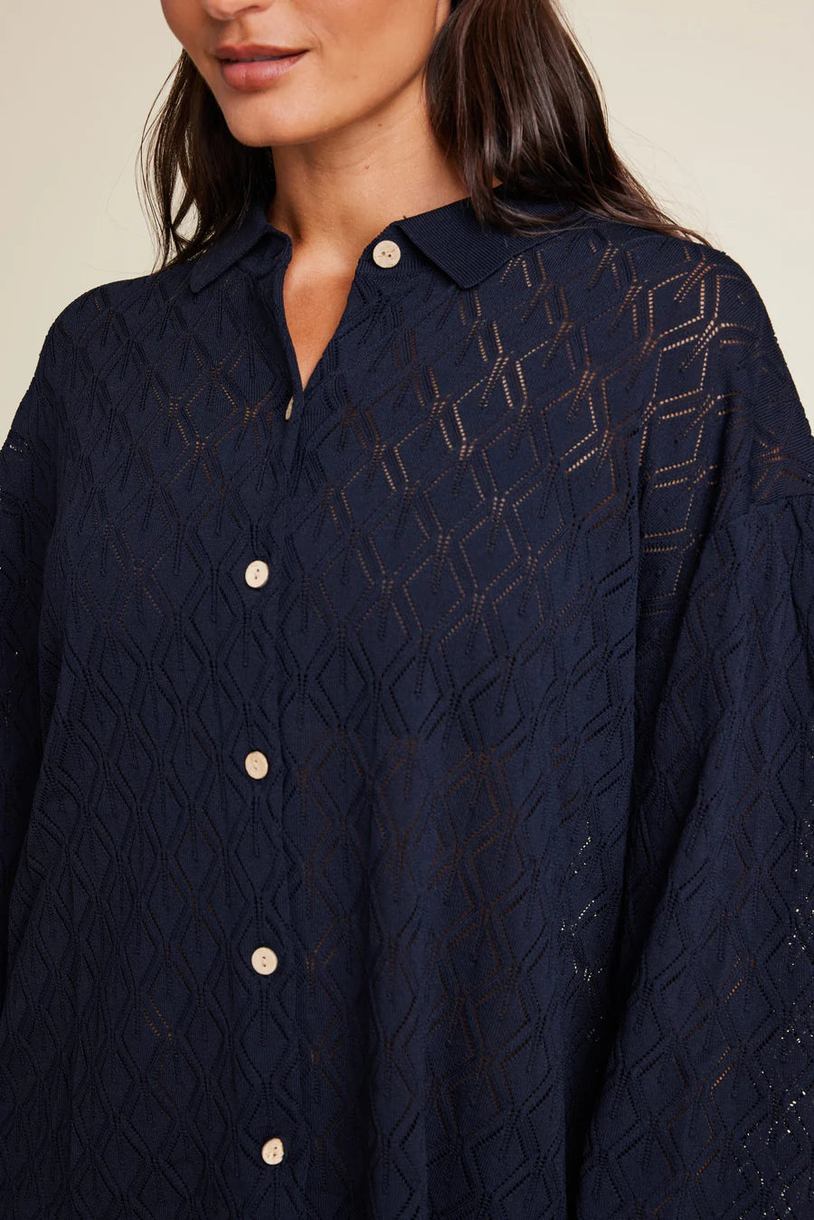 REESE SWEATER BLUE-BLACK