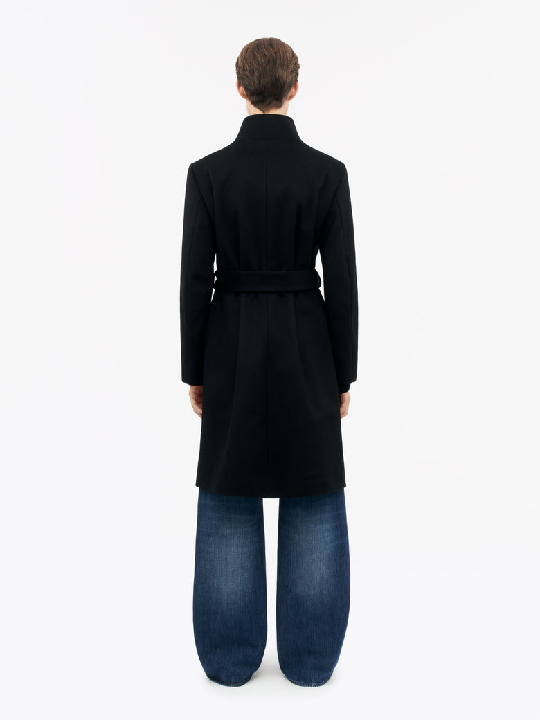 CEDRIN COAT LIGHT INK