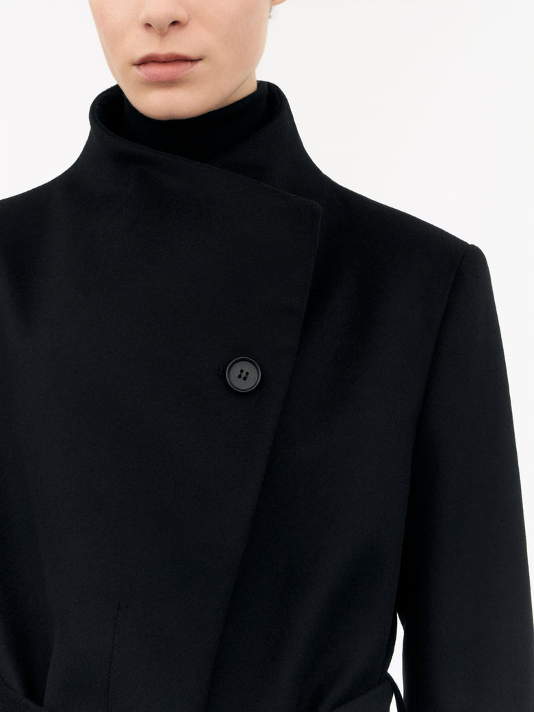 CEDRIN COAT LIGHT INK