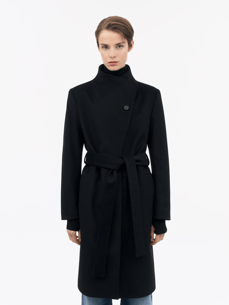 CEDRIN COAT LIGHT INK