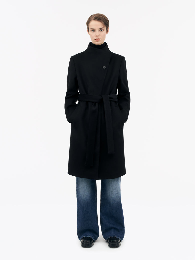 CEDRIN COAT LIGHT INK