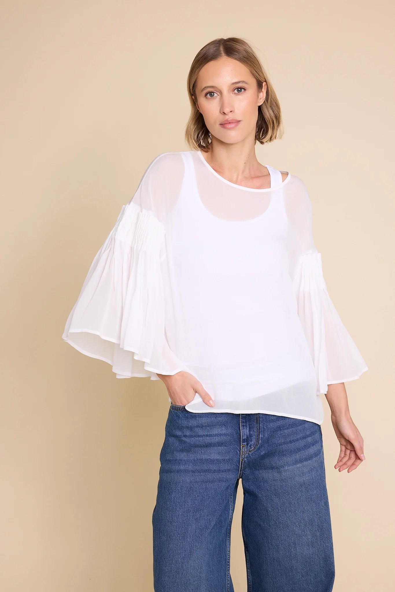 SIENNE SOLID TOP CREME