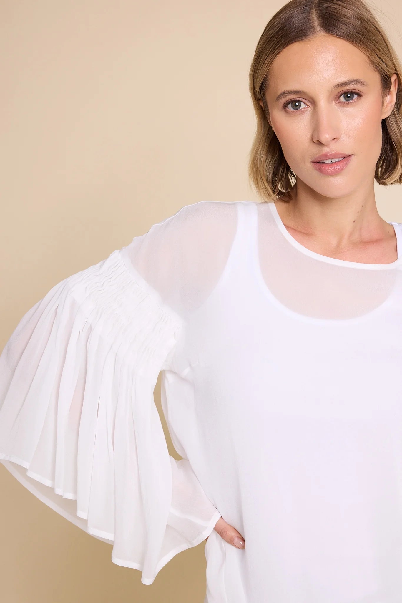 SIENNE SOLID TOP CREME