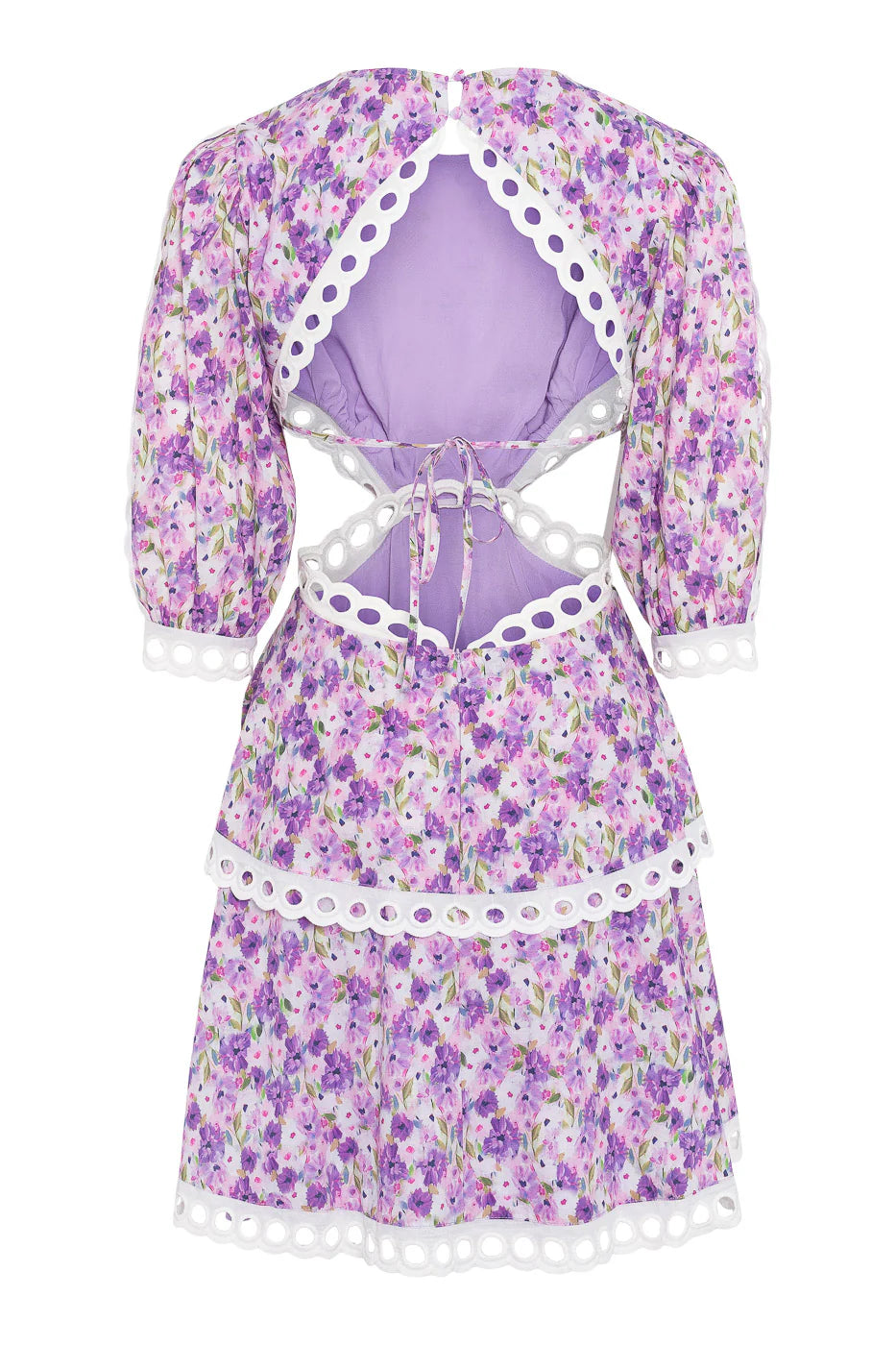 TEDDY MINI DRESS MOON FLOWER