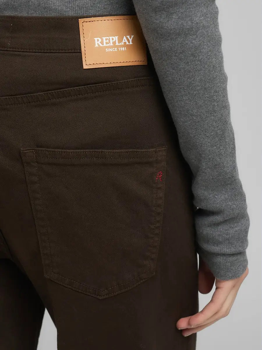 MELJA RELAXED FIT JEANS WARM COFFEE
