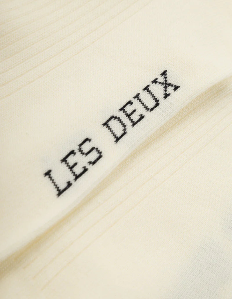 WOODS RIB STRIPE SOCKS 2-PACK CHIVE GREEN