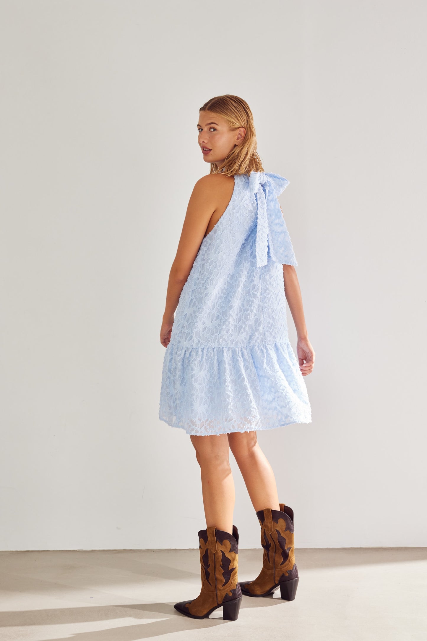 LONDON DRESS AIR BLUE