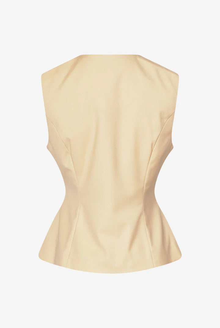 KAUSANDRA VEST BUTTER