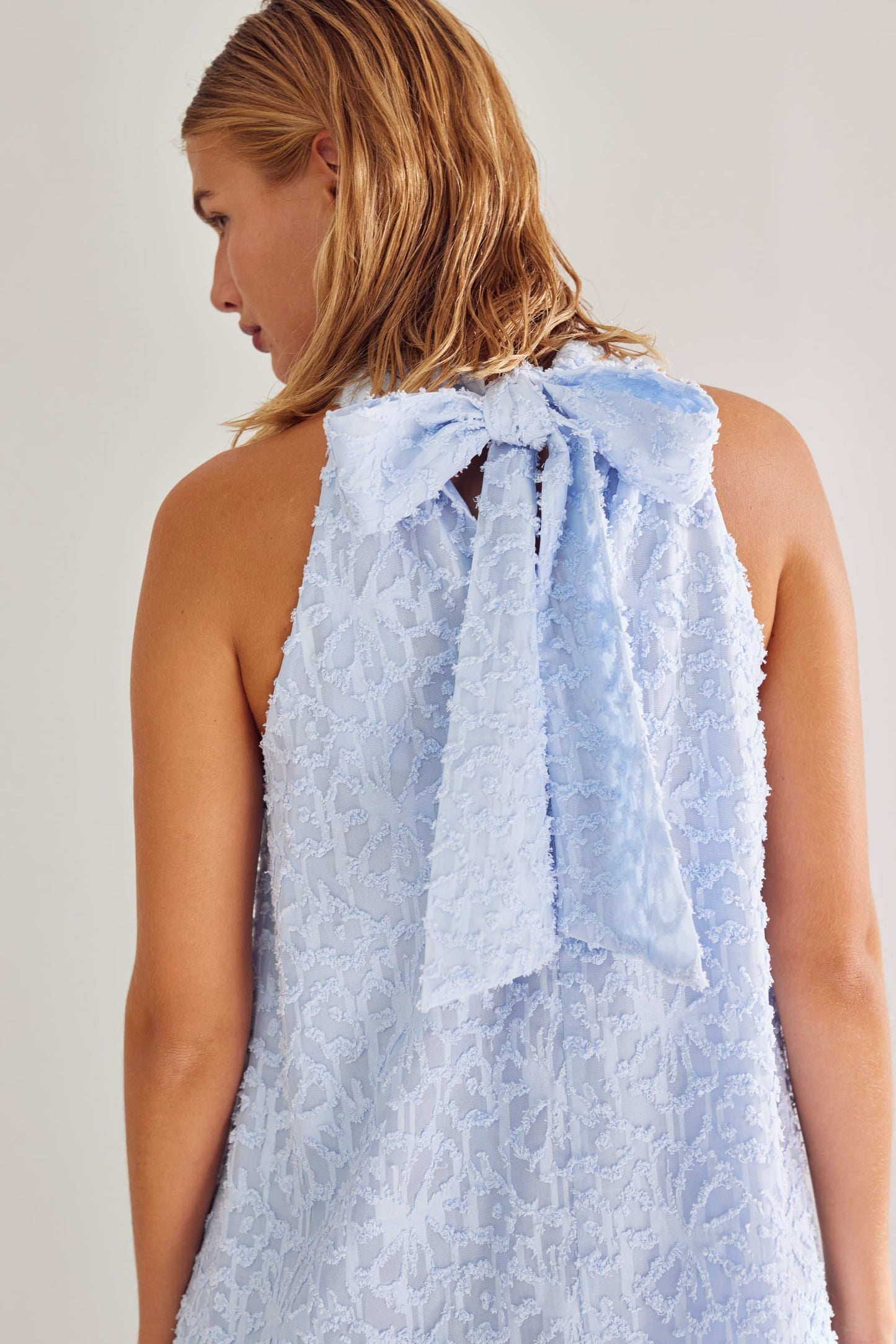 LONDON DRESS AIR BLUE