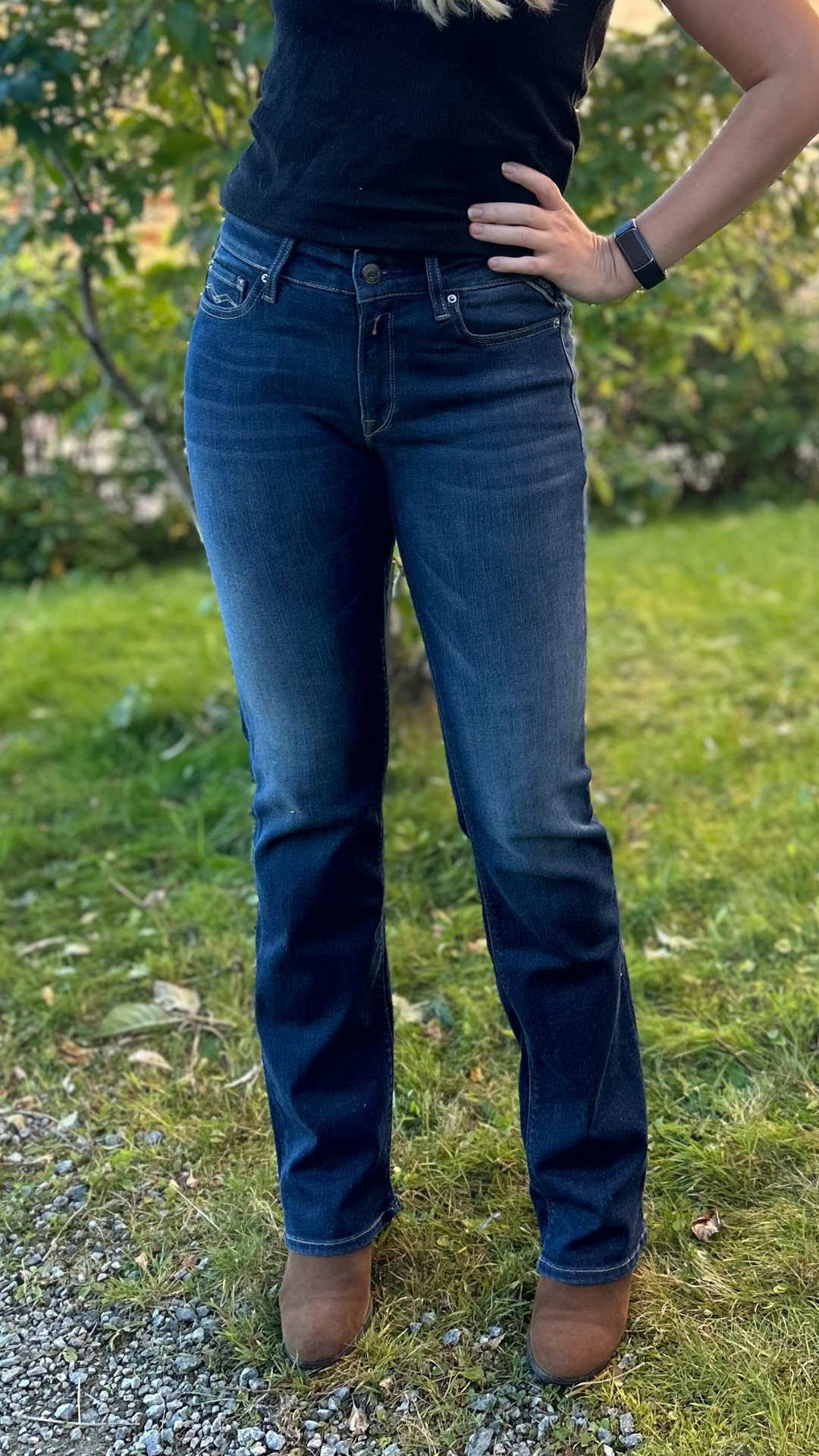 NEW LUZ BOOTCUT DARK BLUE