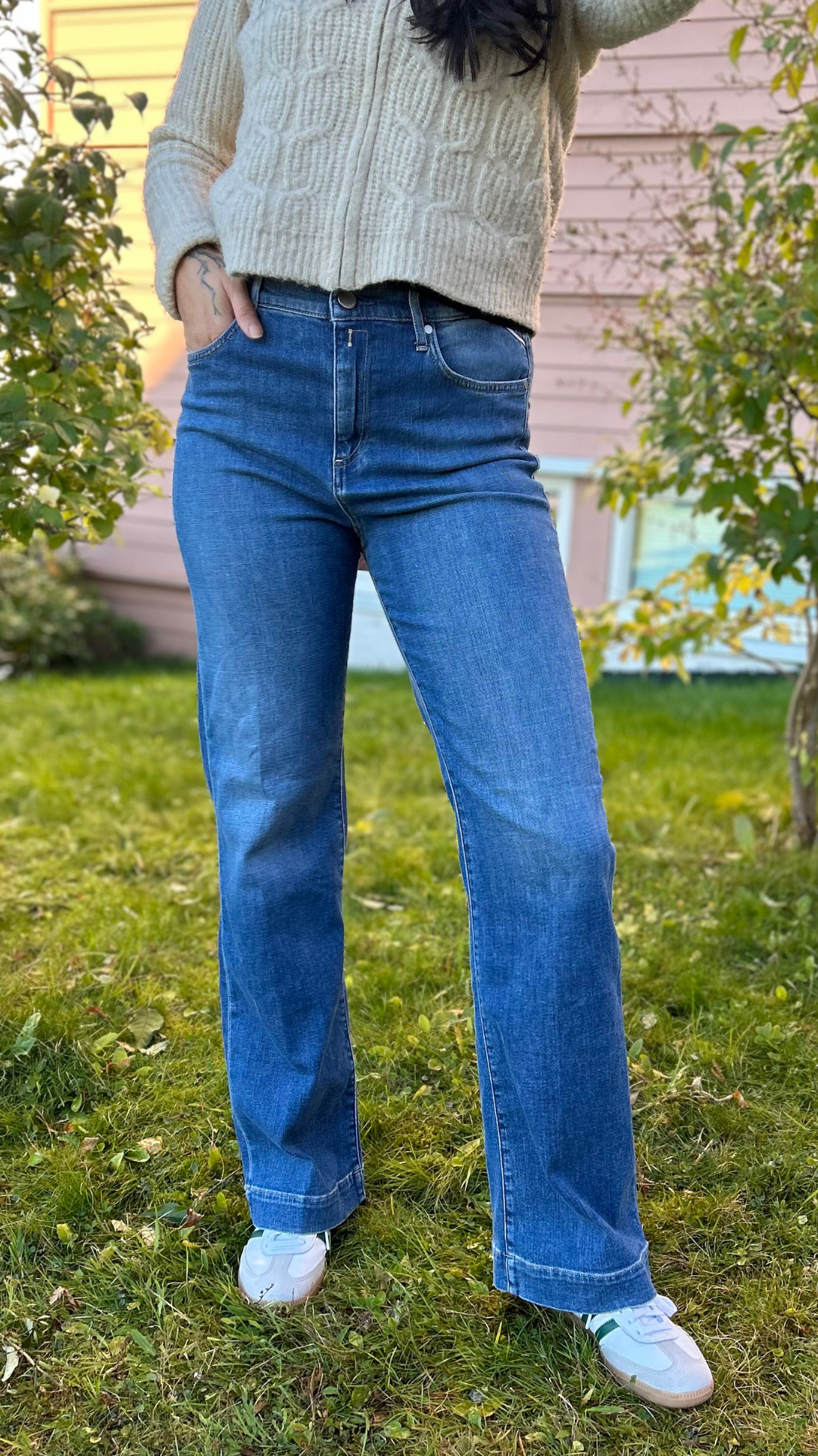 MELJA STRAIGHT FIT MEDIUM BLUE
