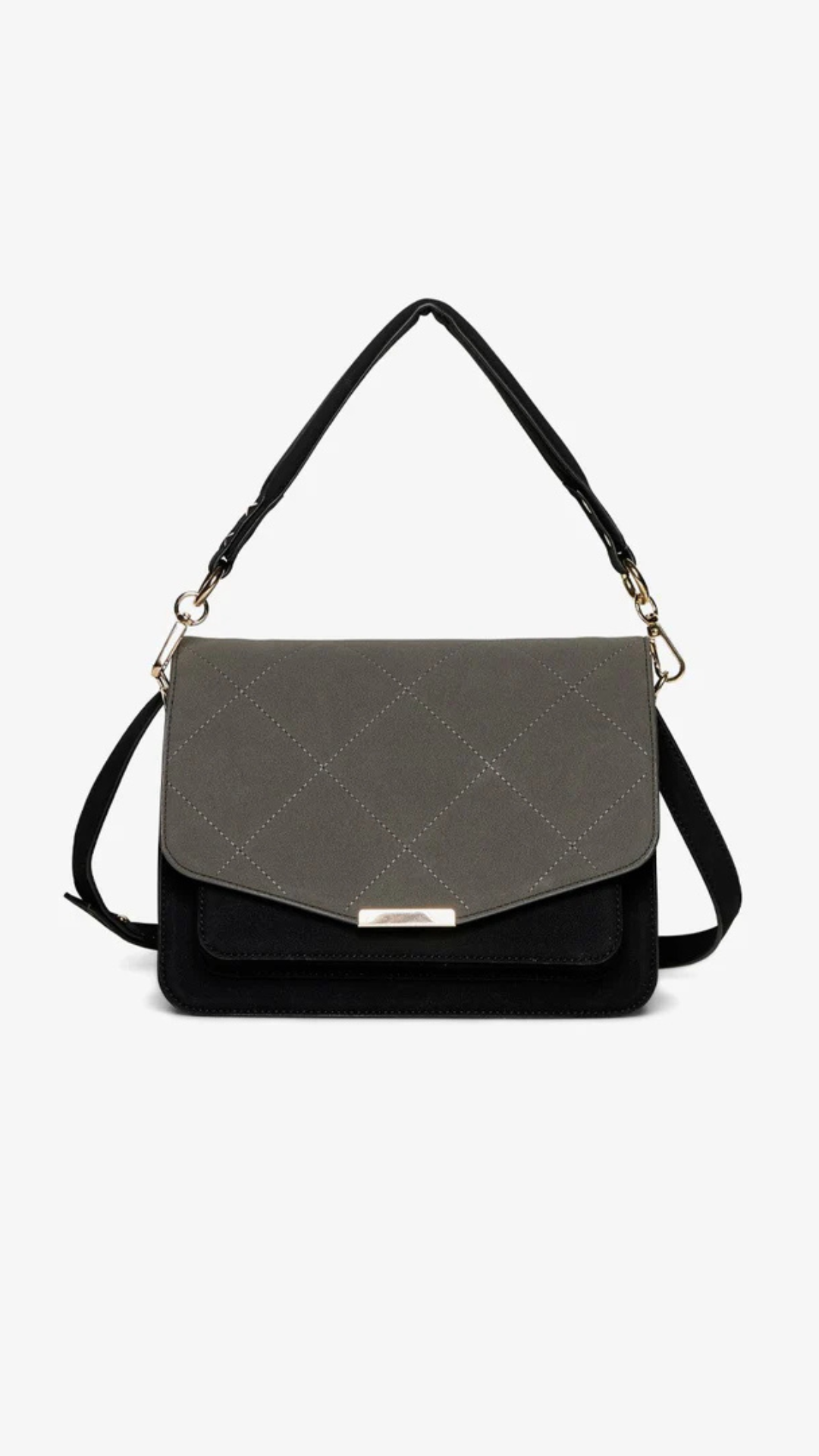 BLANCA MULTI COMPARTMENT BAG DARK GREY/BLACK