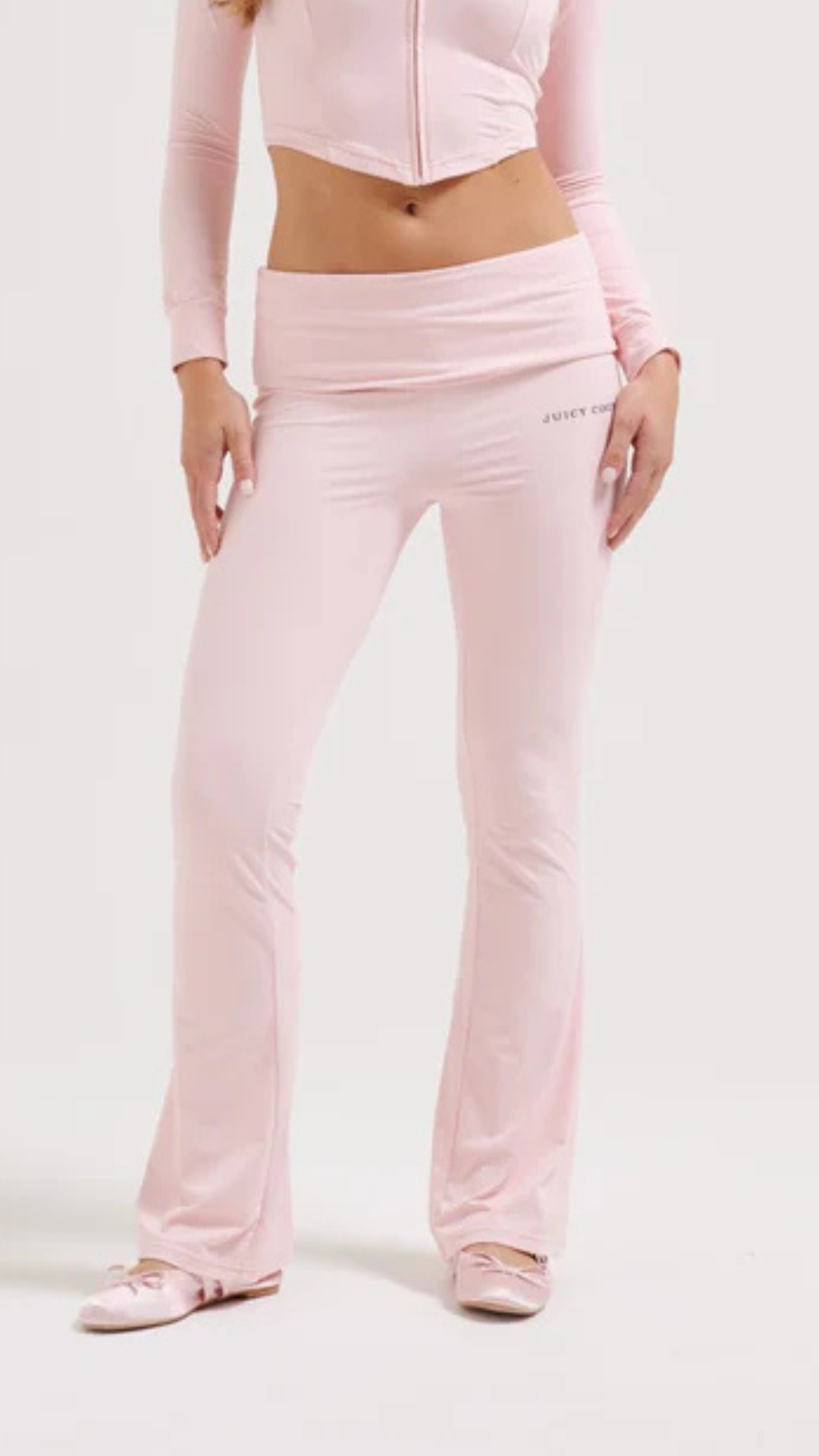 LAYLA CHERUB ROLL DOWN PANT ALMOND BLOSSOM
