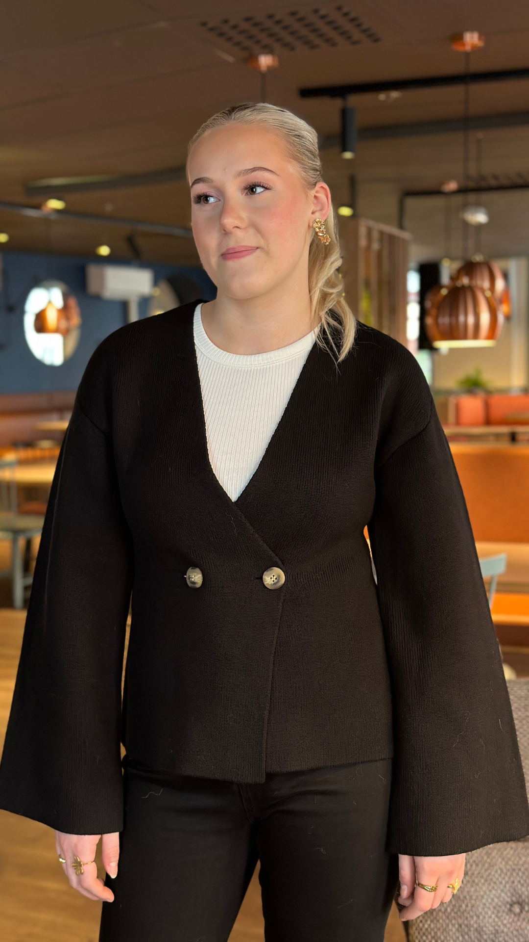 TINLEY CARDIGAN BLACK