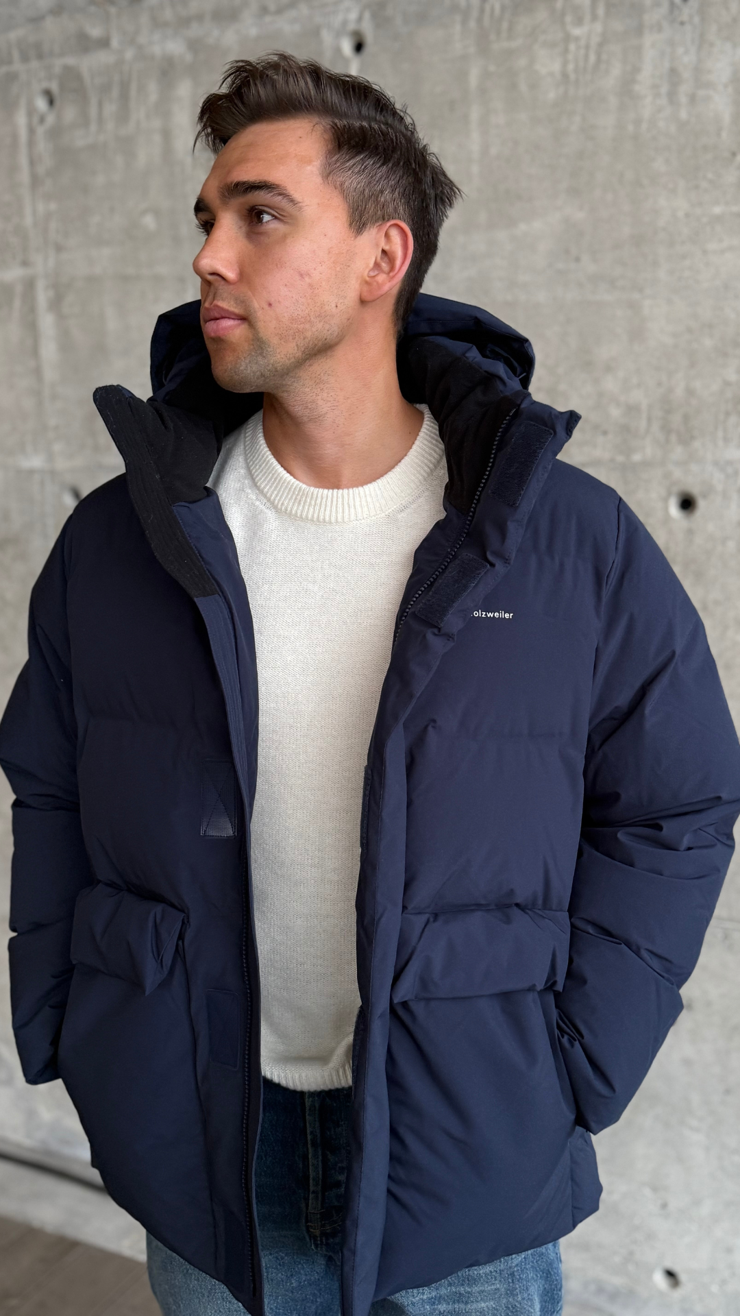 DOVRE DOWN JACKET DARK NAVY