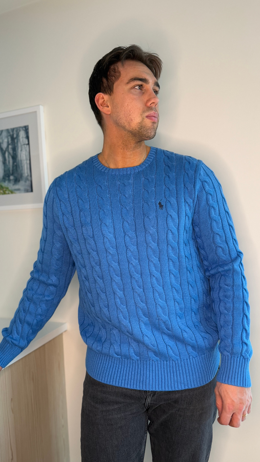 POLO PONY-EMBROIDED SWEATER