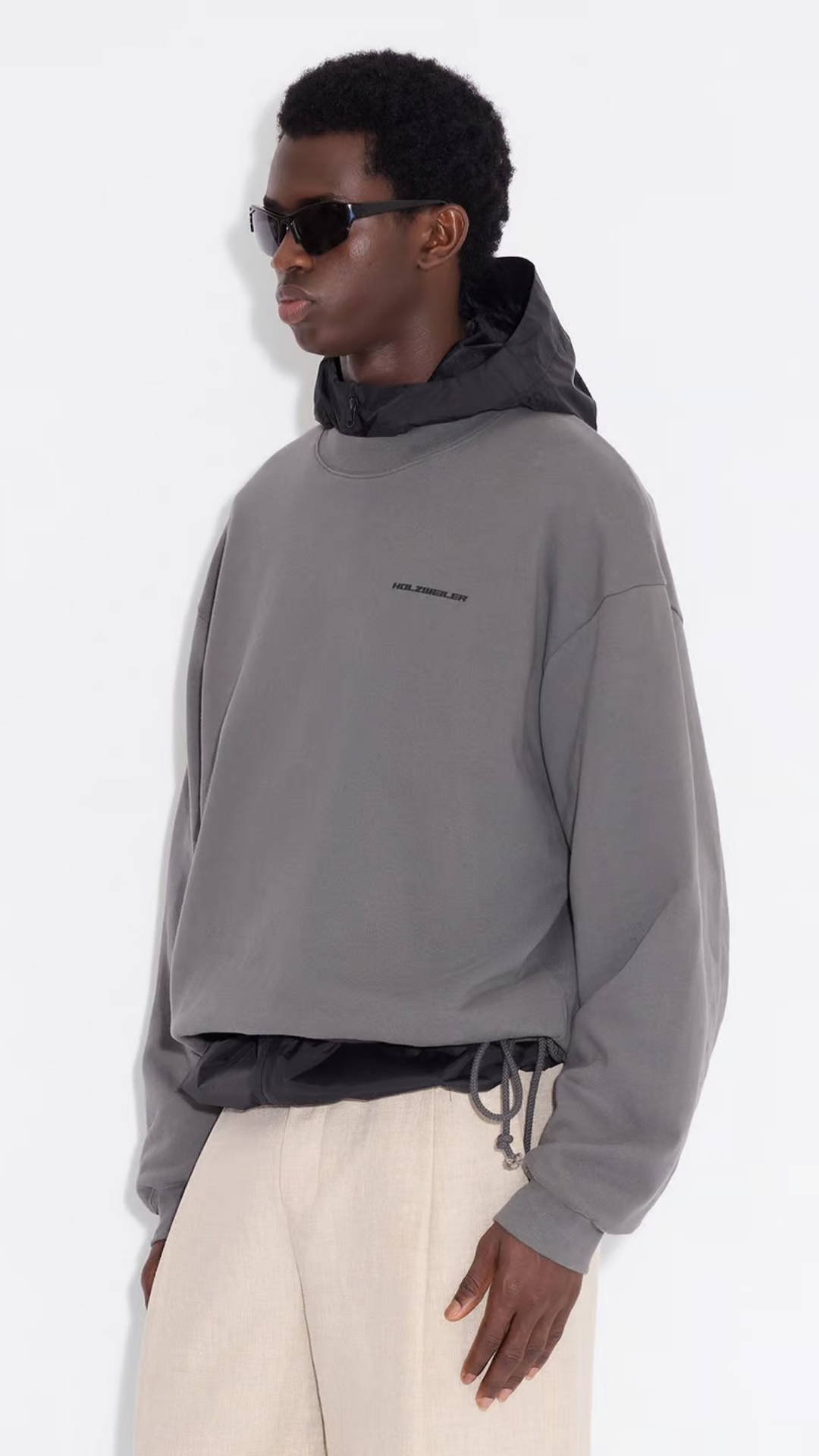 ANTHEM FLORA CREW GREY