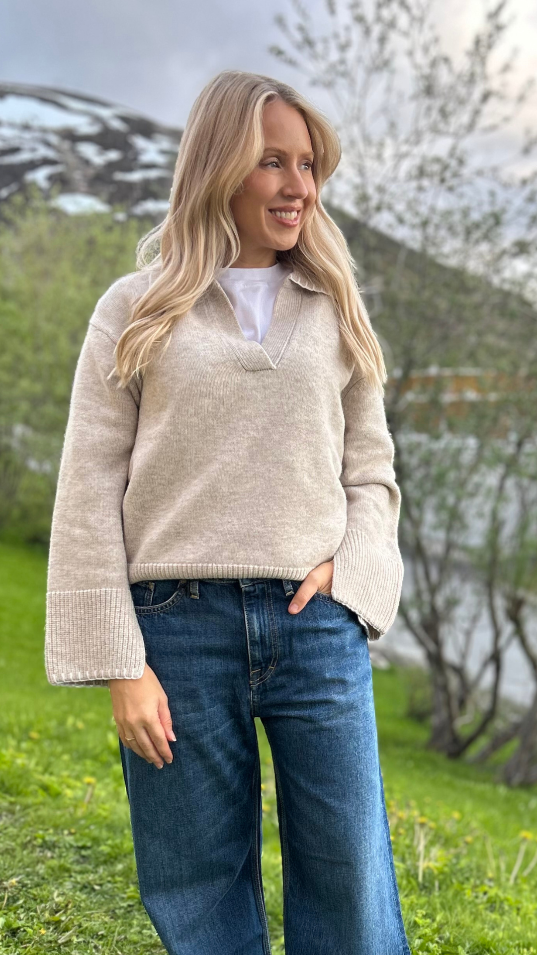 ATHENA WOOL SWEATER OAT