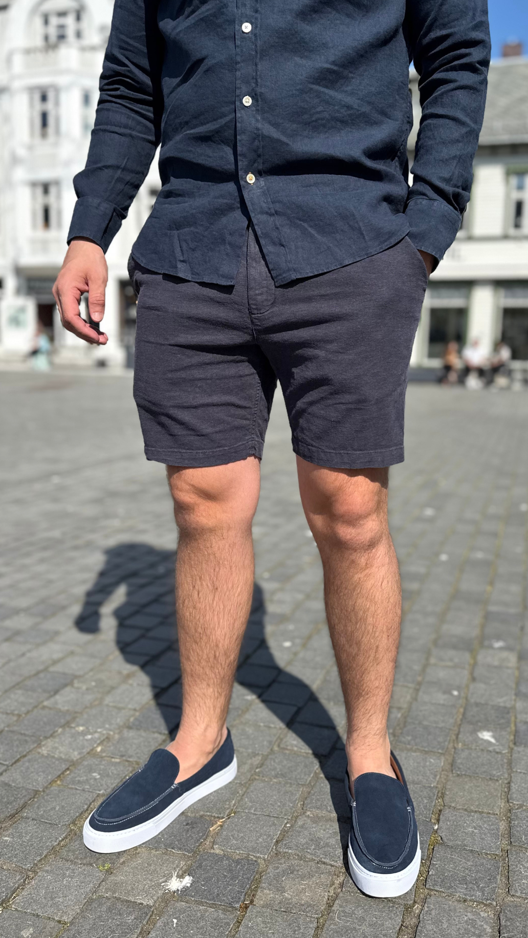 SAMOS SHORT NAVY