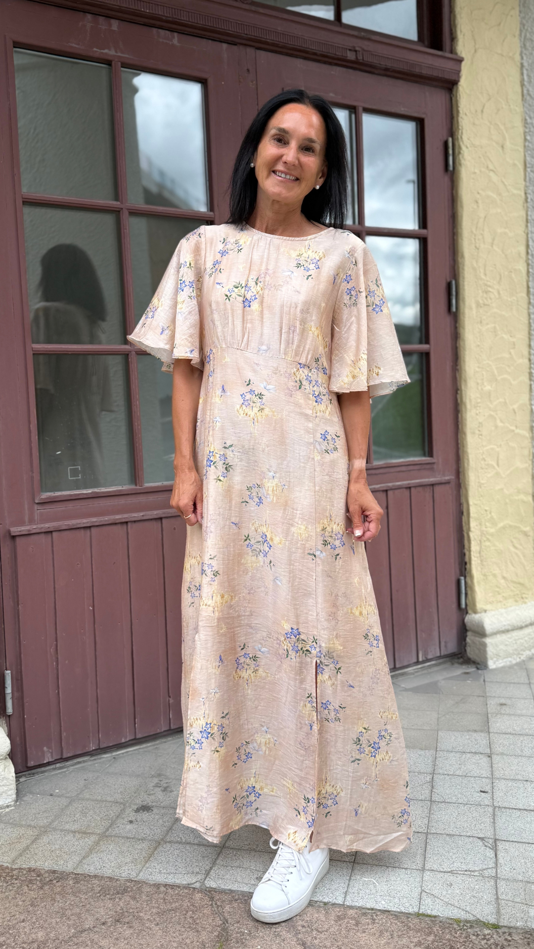 MILLER 25 PRINT DRESS NUDE