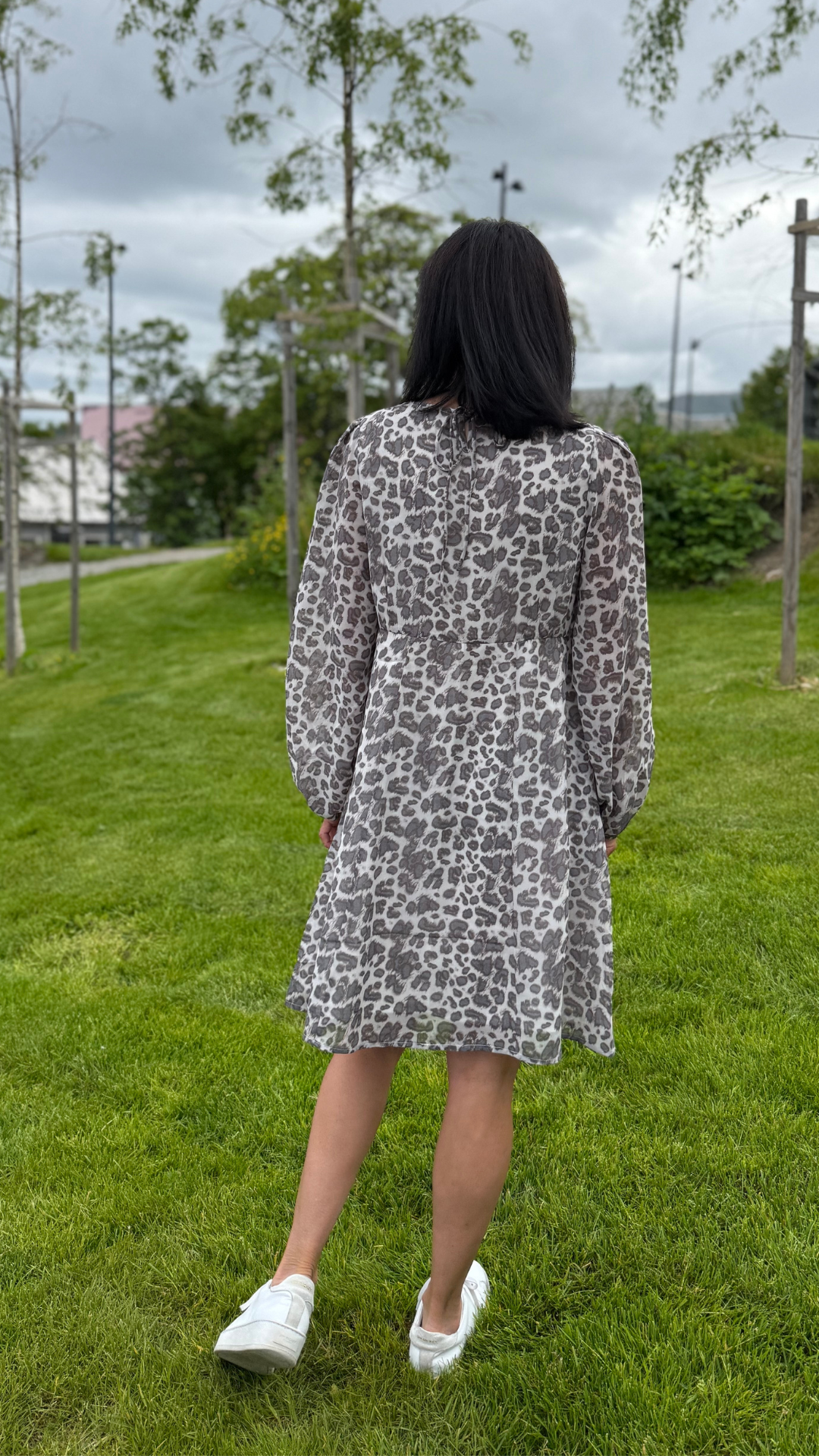 MILLER SHORT LEO DRESS