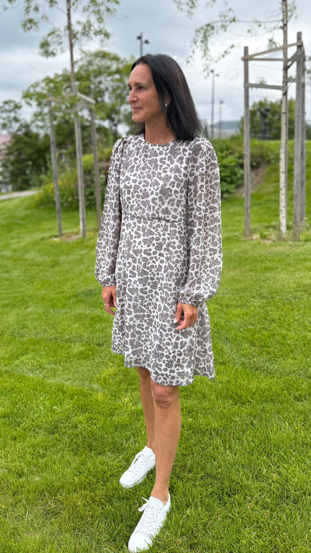 MILLER SHORT LEO DRESS
