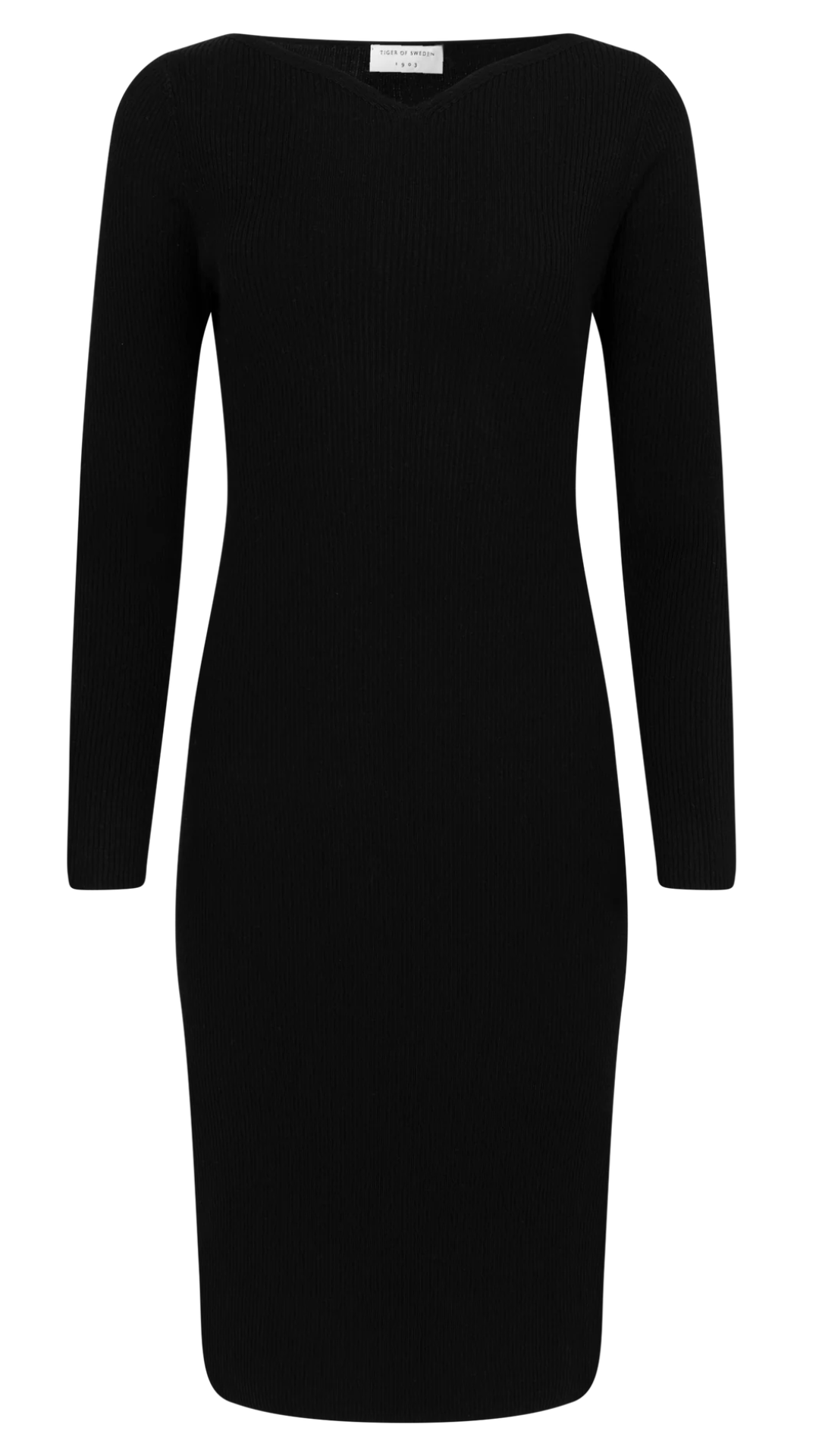POPPIE RWS DRESS BLACK