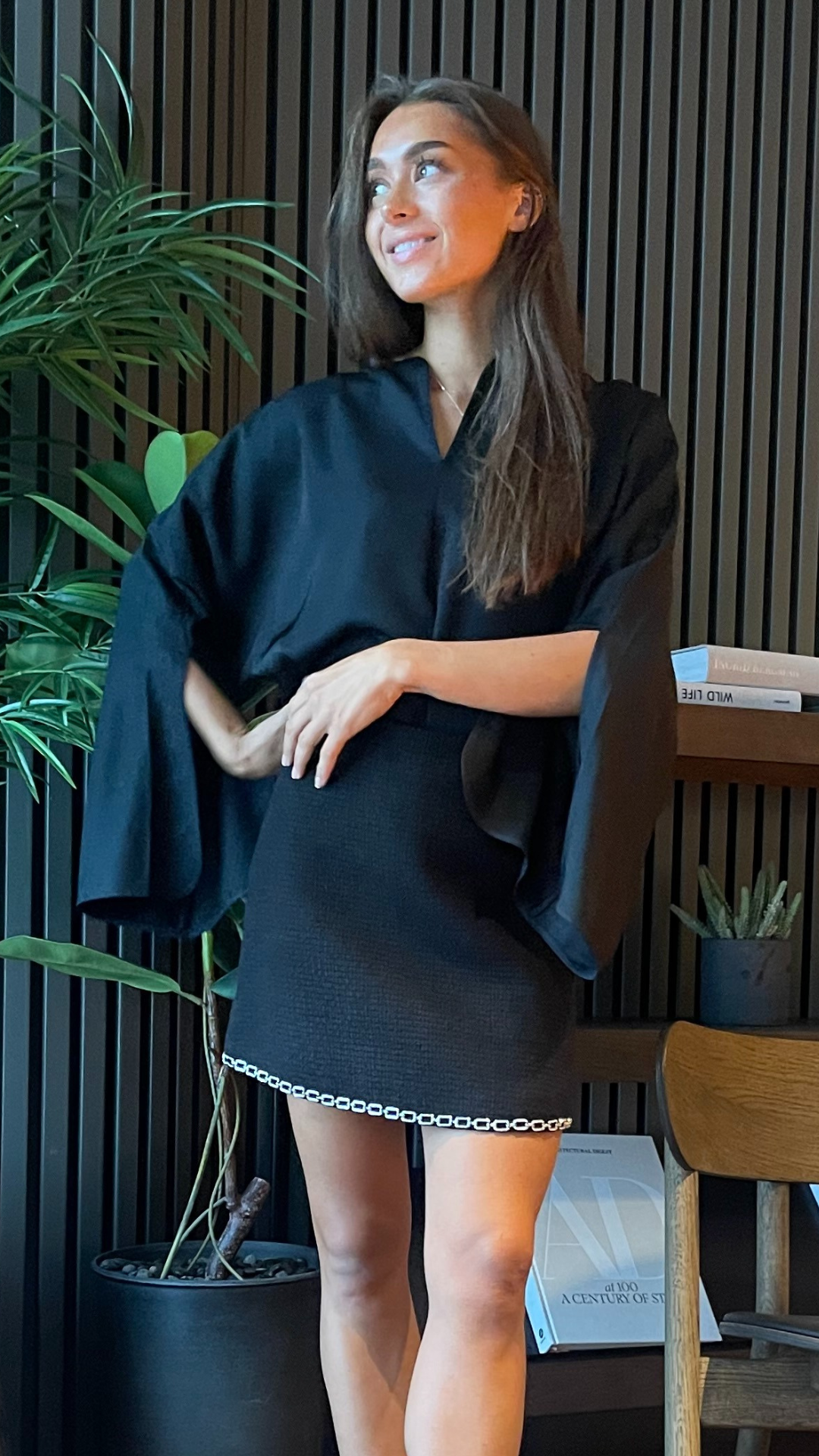 CALIAS TUNIC-STYLE BLOUSE