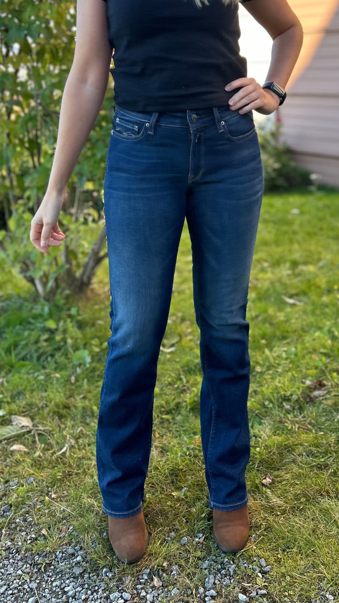 NEW LUZ BOOTCUT DARK BLUE