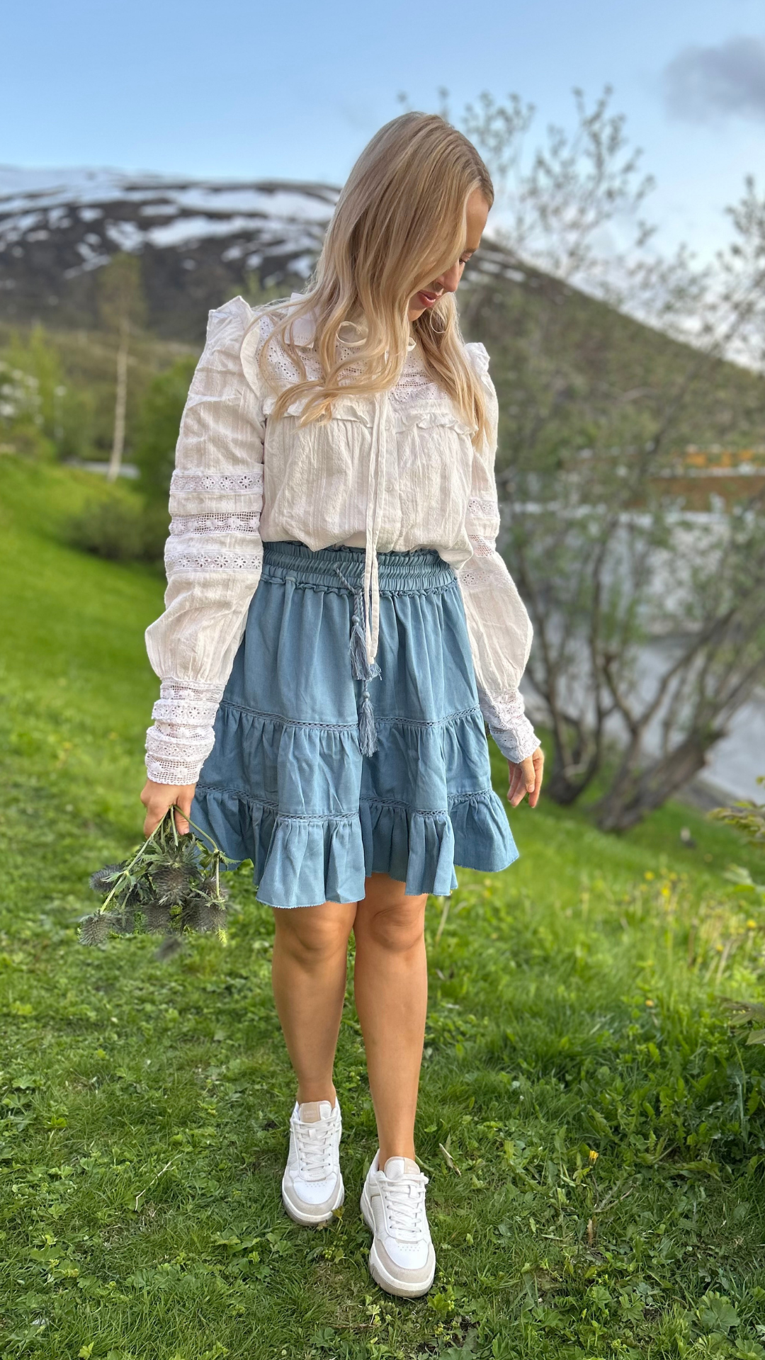 KAROLINE BLOUSE WHITE