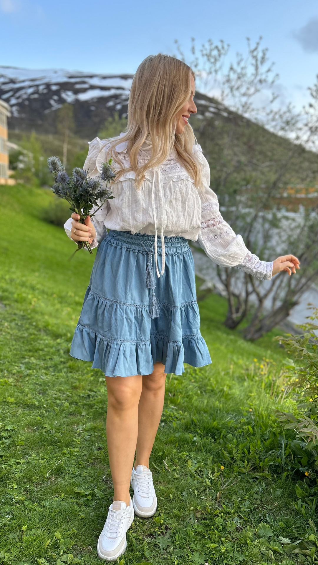 KAROLINE BLOUSE WHITE