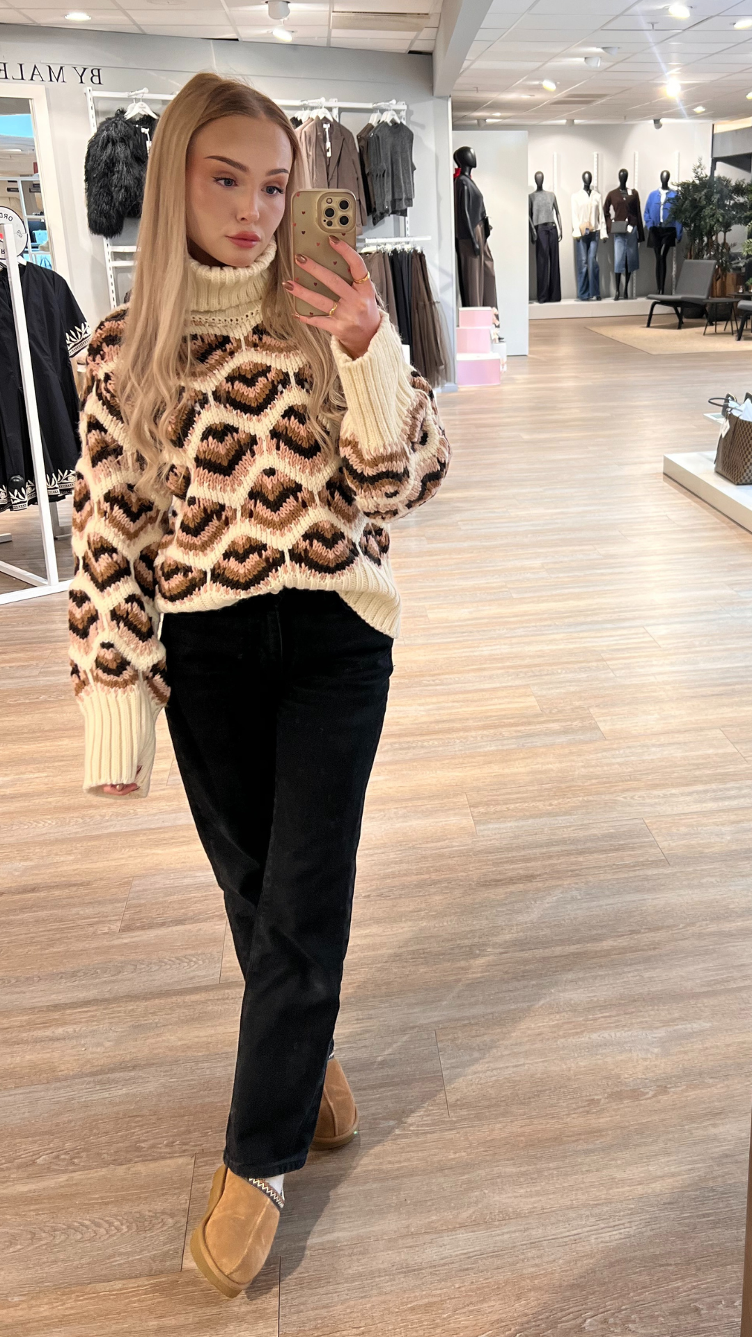 LATA KNIT IVORY MULTI